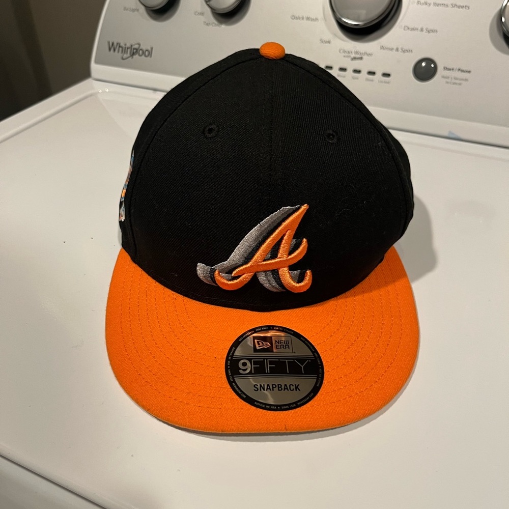 Orange Braves SnapBack
